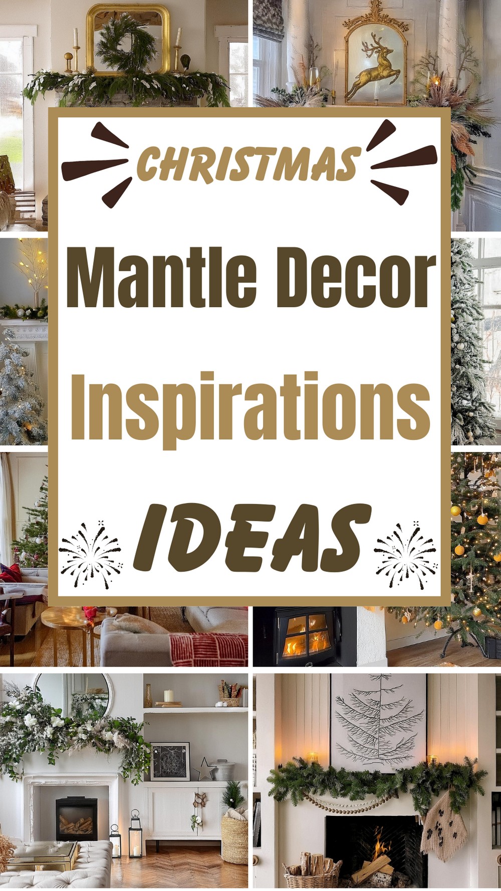 Christmas Mantle Decor Inspirations