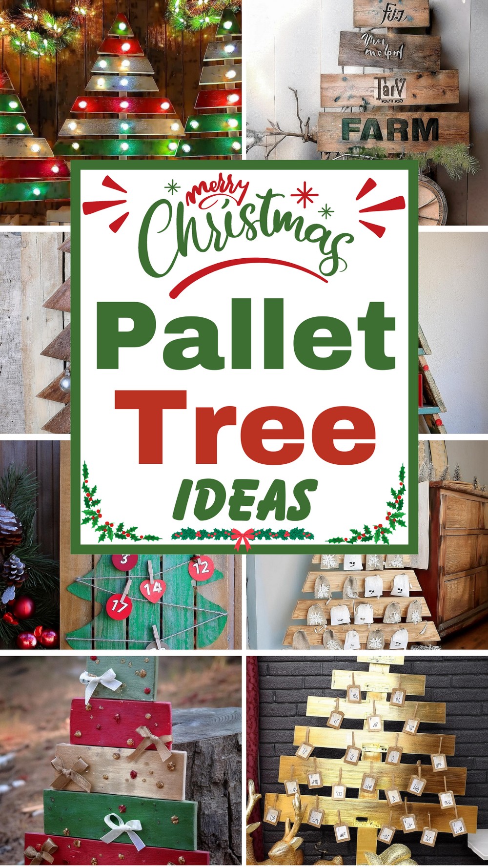 Christmas Pallet Tree Ideas