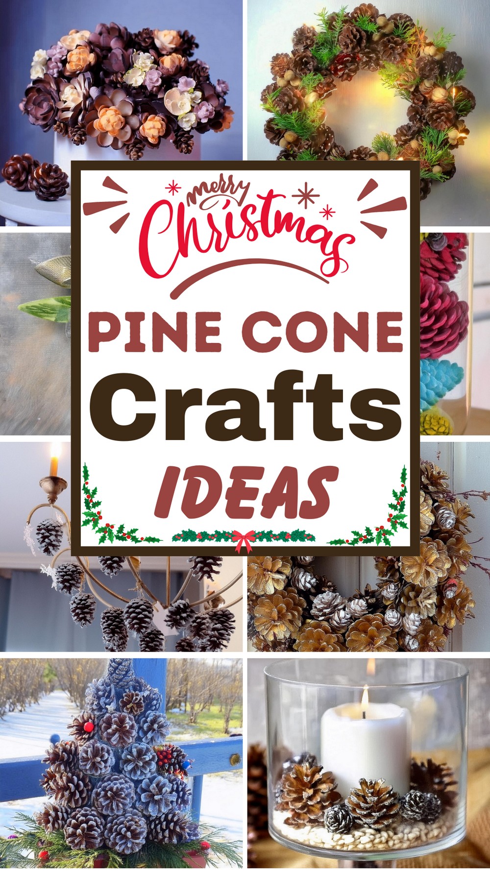 Christmas Pine Cone Crafts Ideas