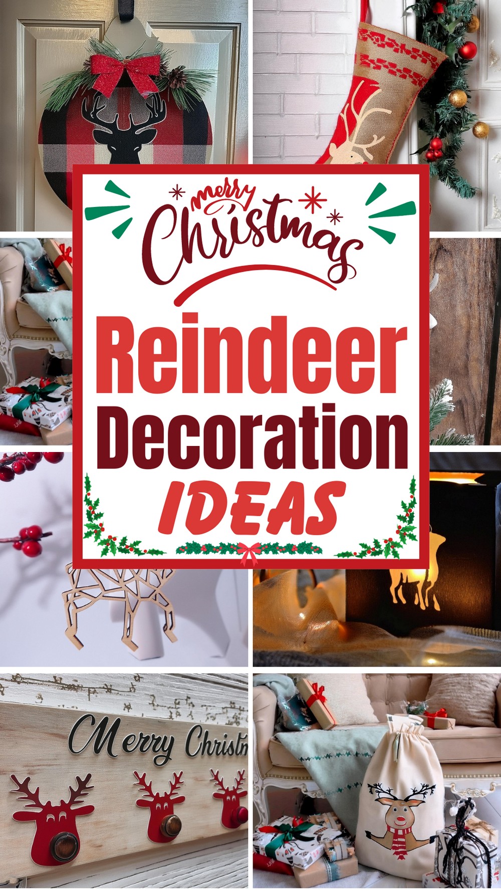 Christmas Reindeer Decoration Ideas