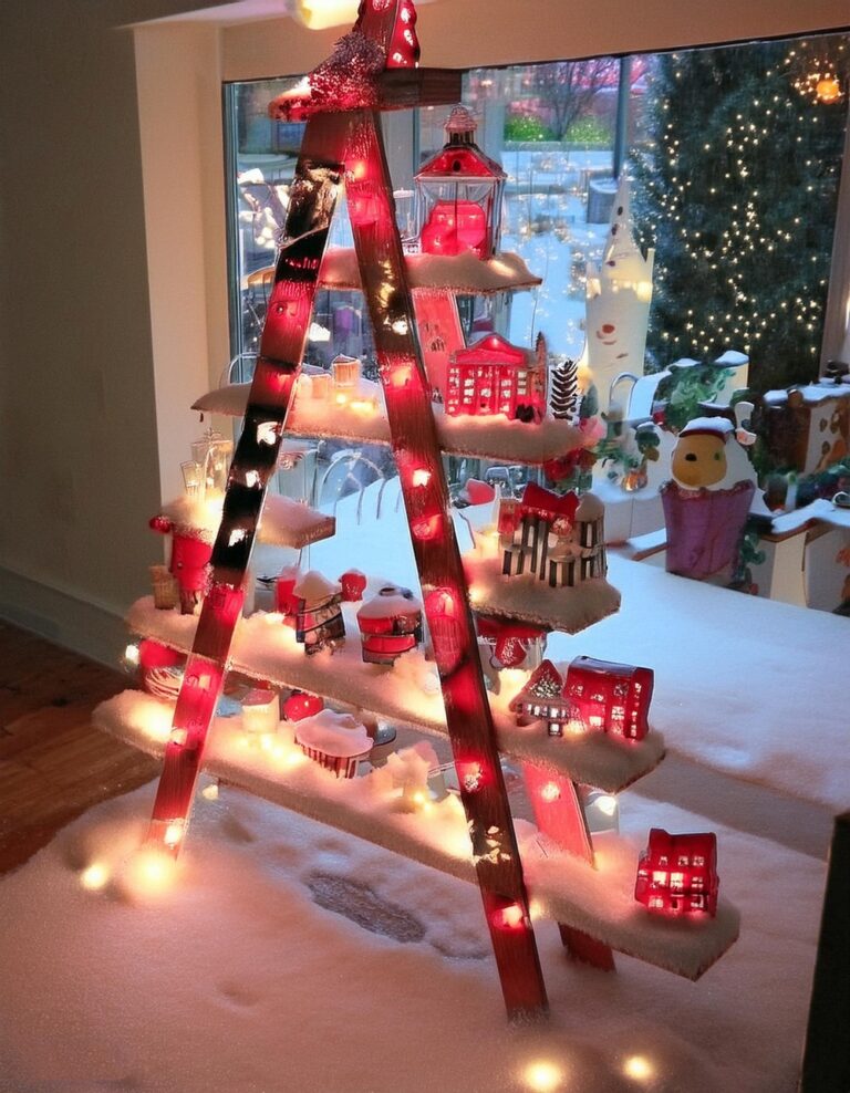 Step Ladder With Added Boards