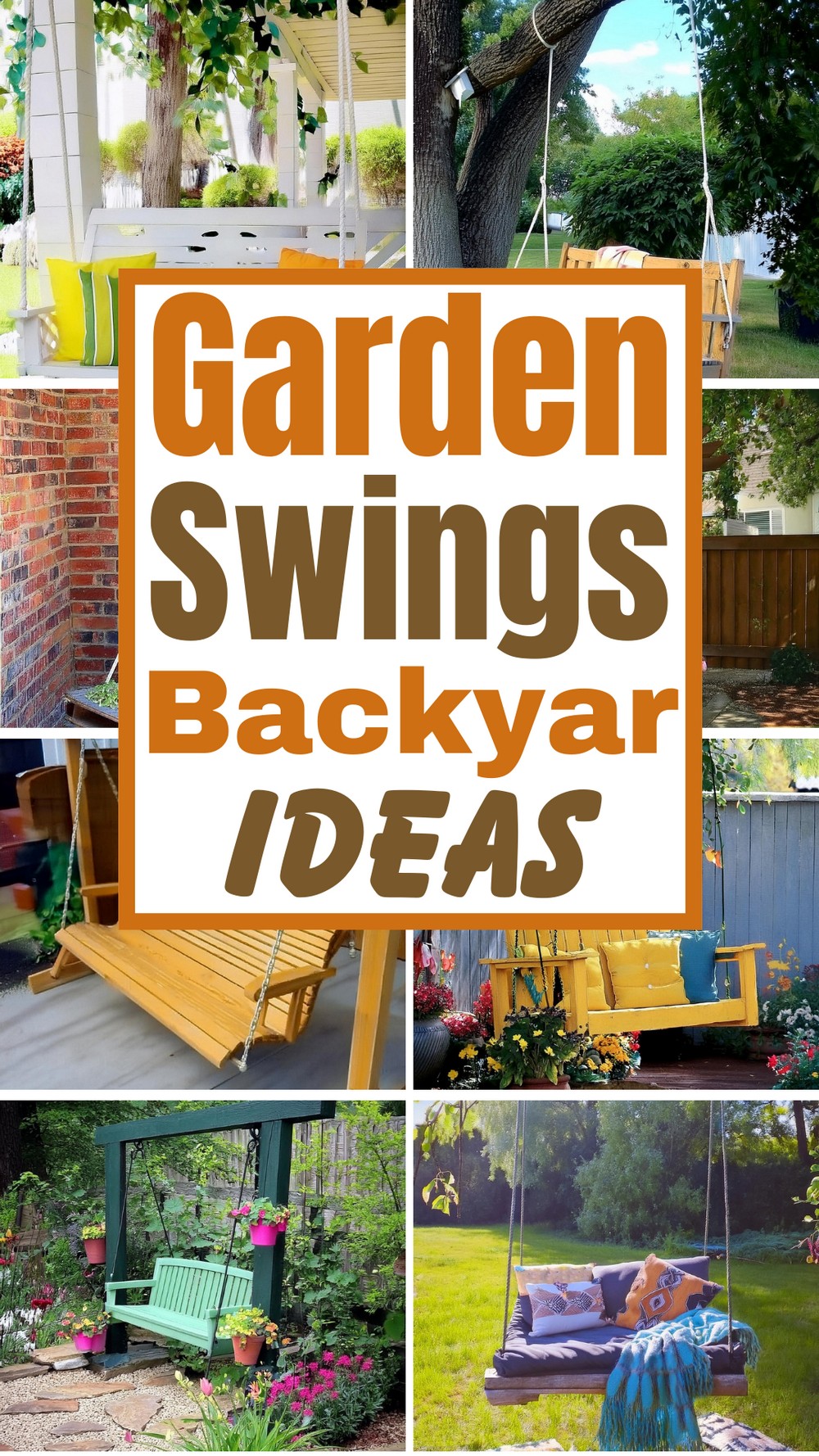 10 Best DIY Garden Swings Perfect Backyard Ideas