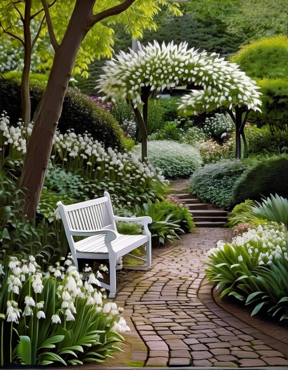 Add Lily of the Valley to Your White Garden for a Romantic Touch