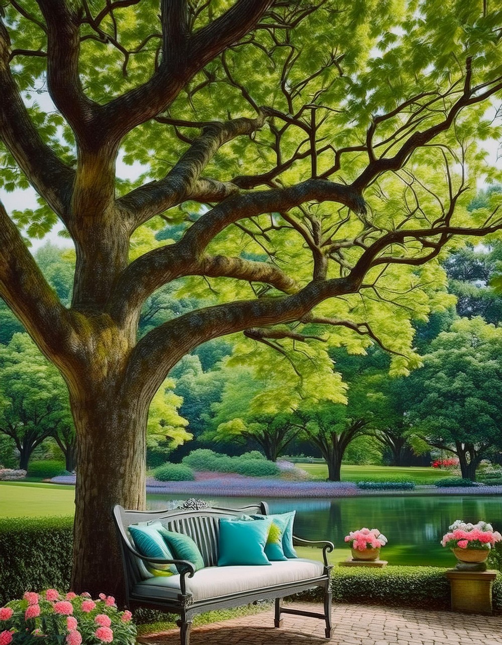 Add a Bench or Seating Area for Relaxation