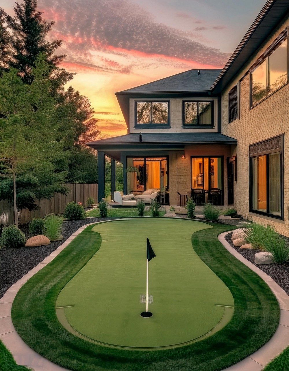 Backyard Putting Green