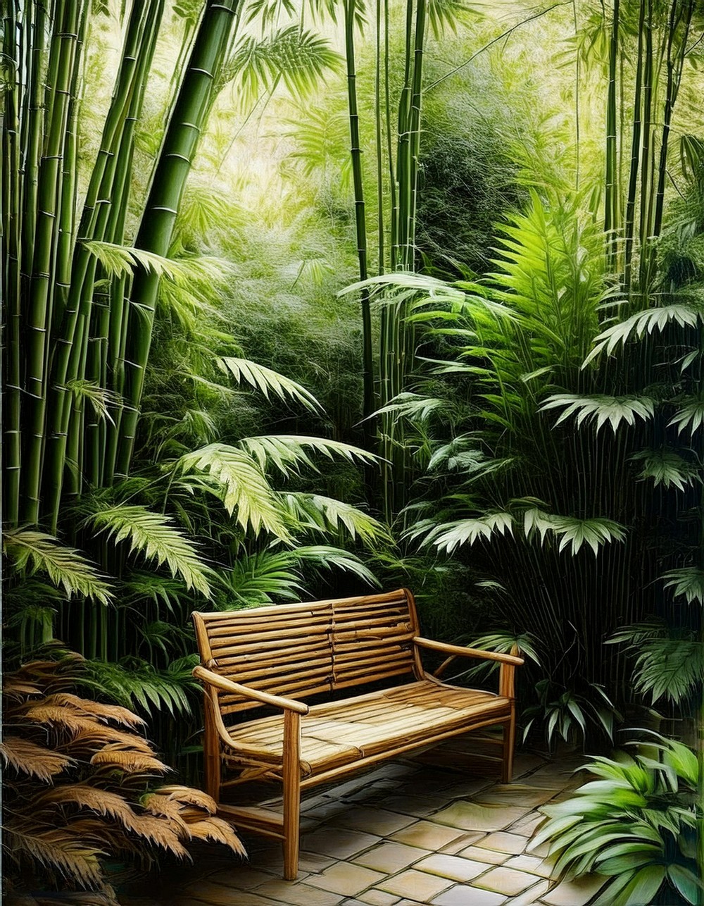 Bamboo and Fern Sanctuary