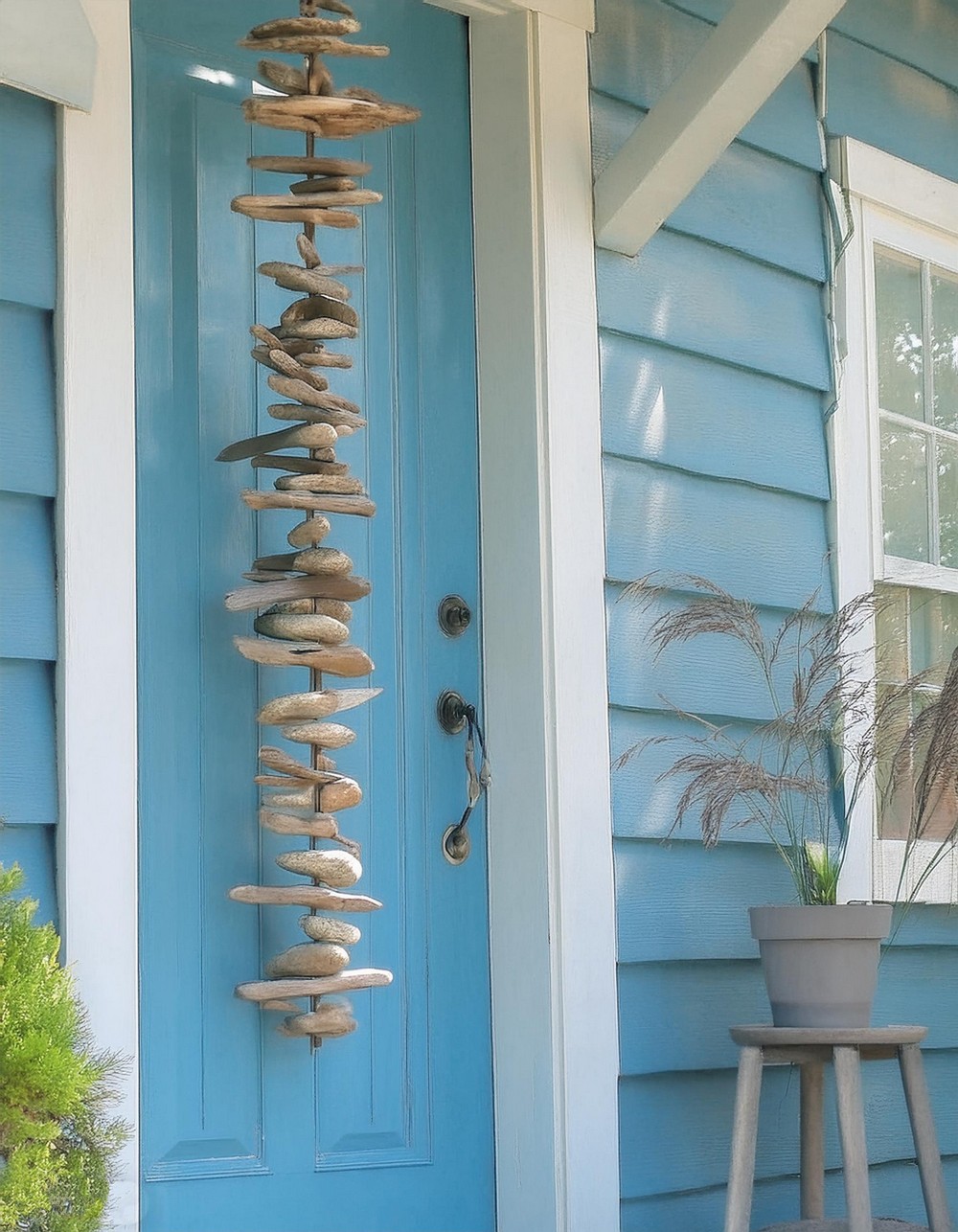 Beach Vibe Driftwood Hanging Chain