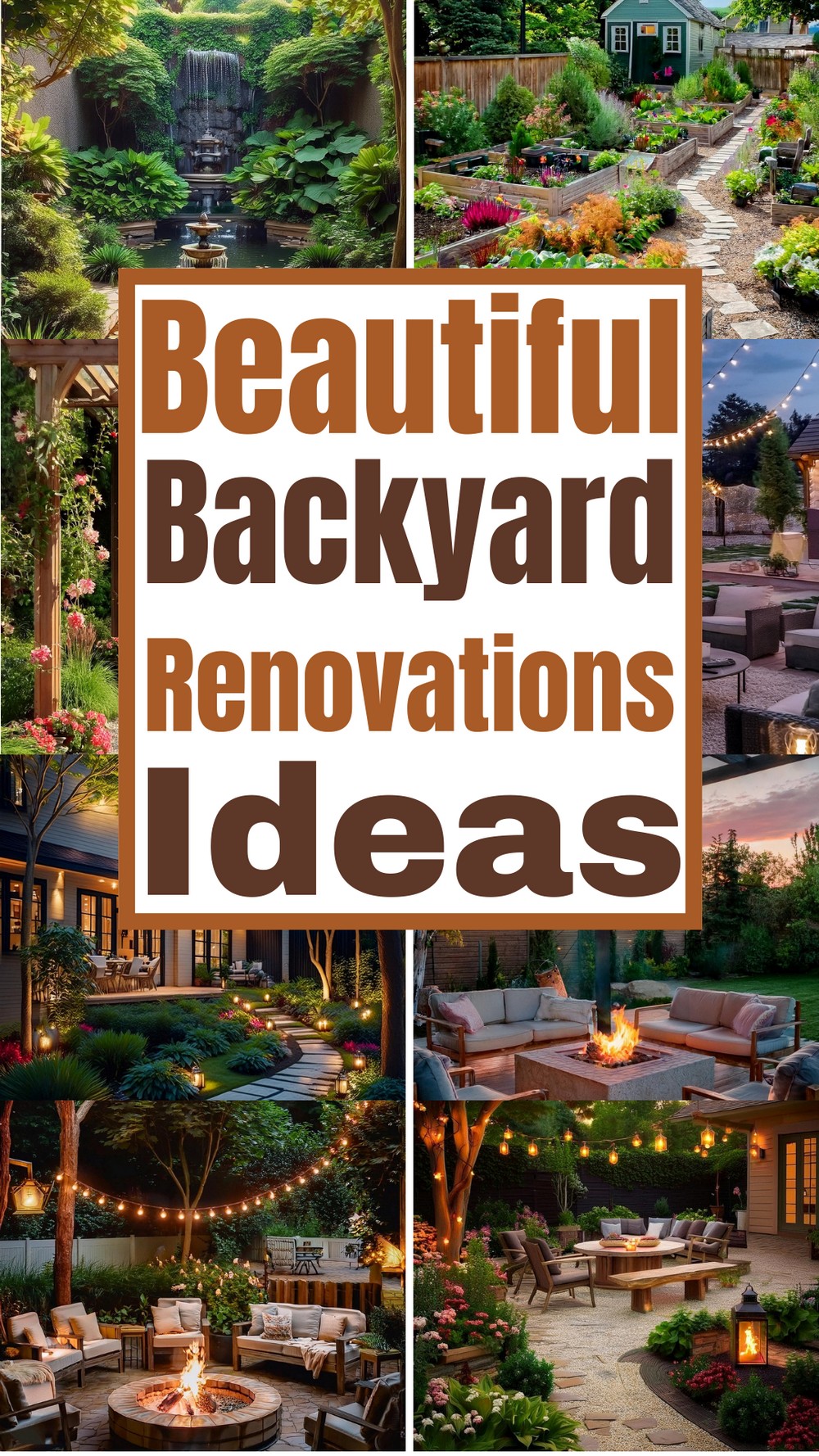 Beautiful Backyard Renovations Ideas