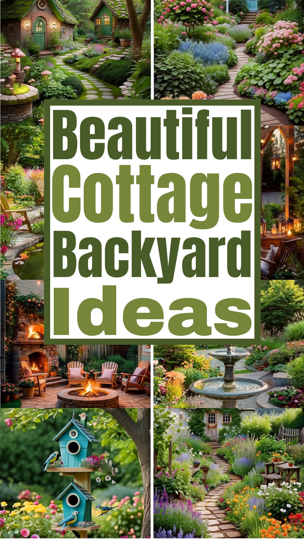 Beautiful Cottage Backyard Ideas