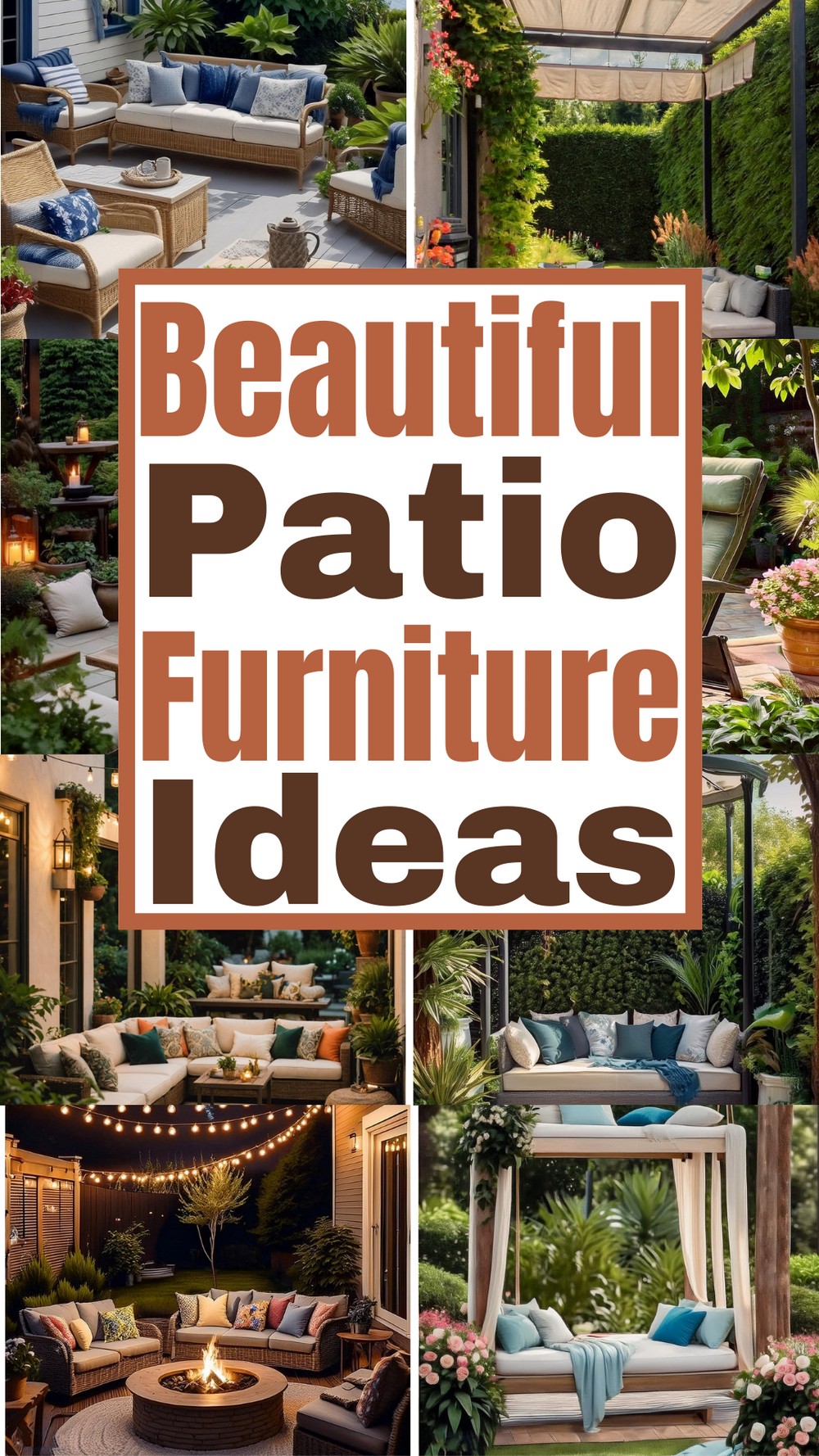 Beautiful Patio Furniture Ideas