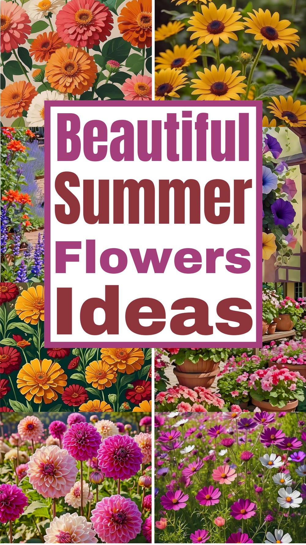 Beautiful Summer Flowers To Brighten Your Garden