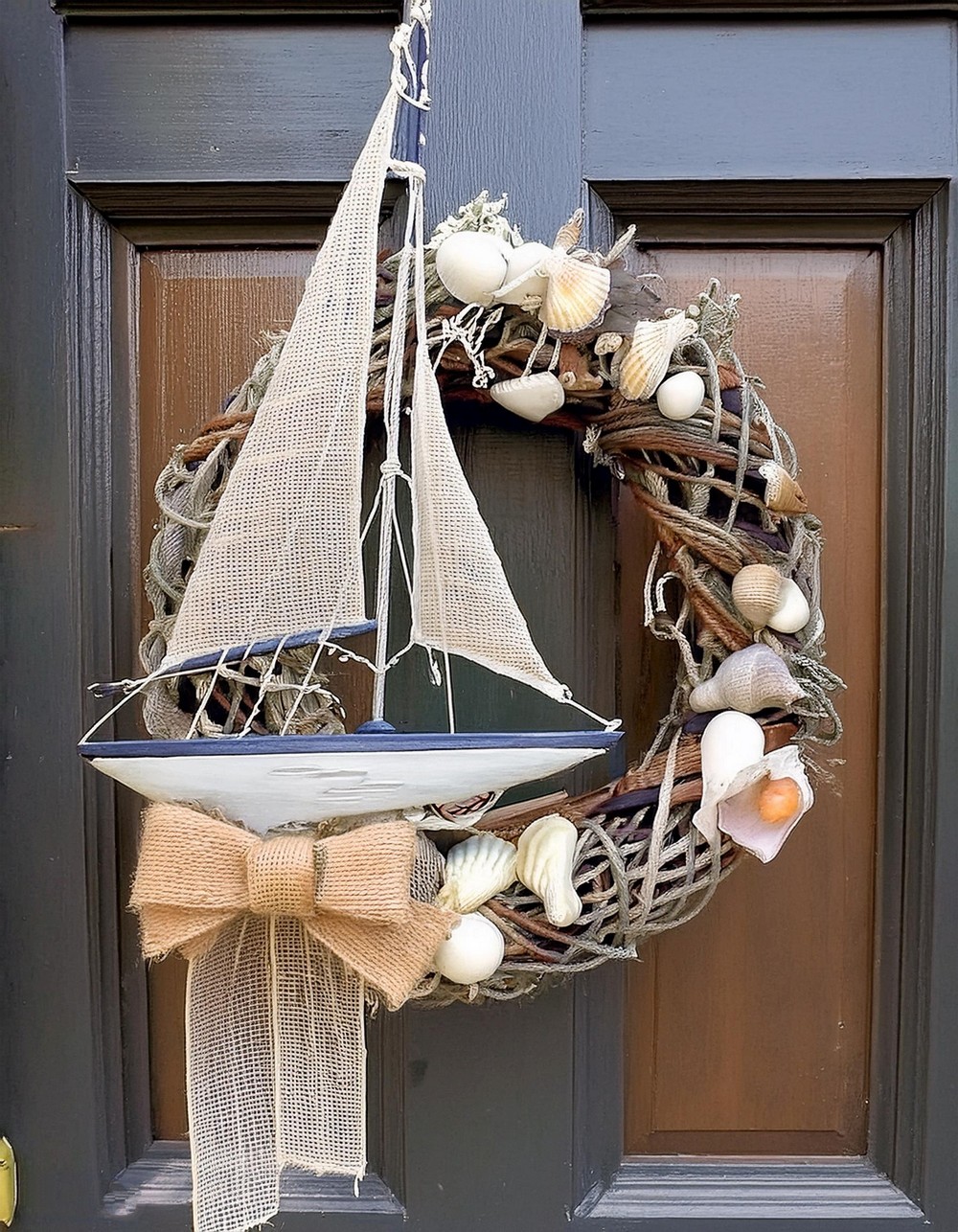 Bring the Ocean to Your Home with a Symbolic Wreath