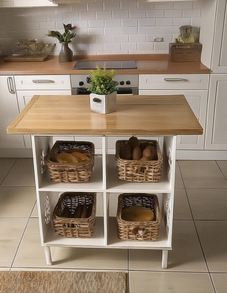 Build a Simple Kitchen Island with IKEA Finds