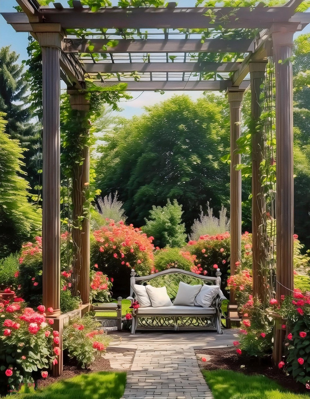 Classic Romantic Pergola