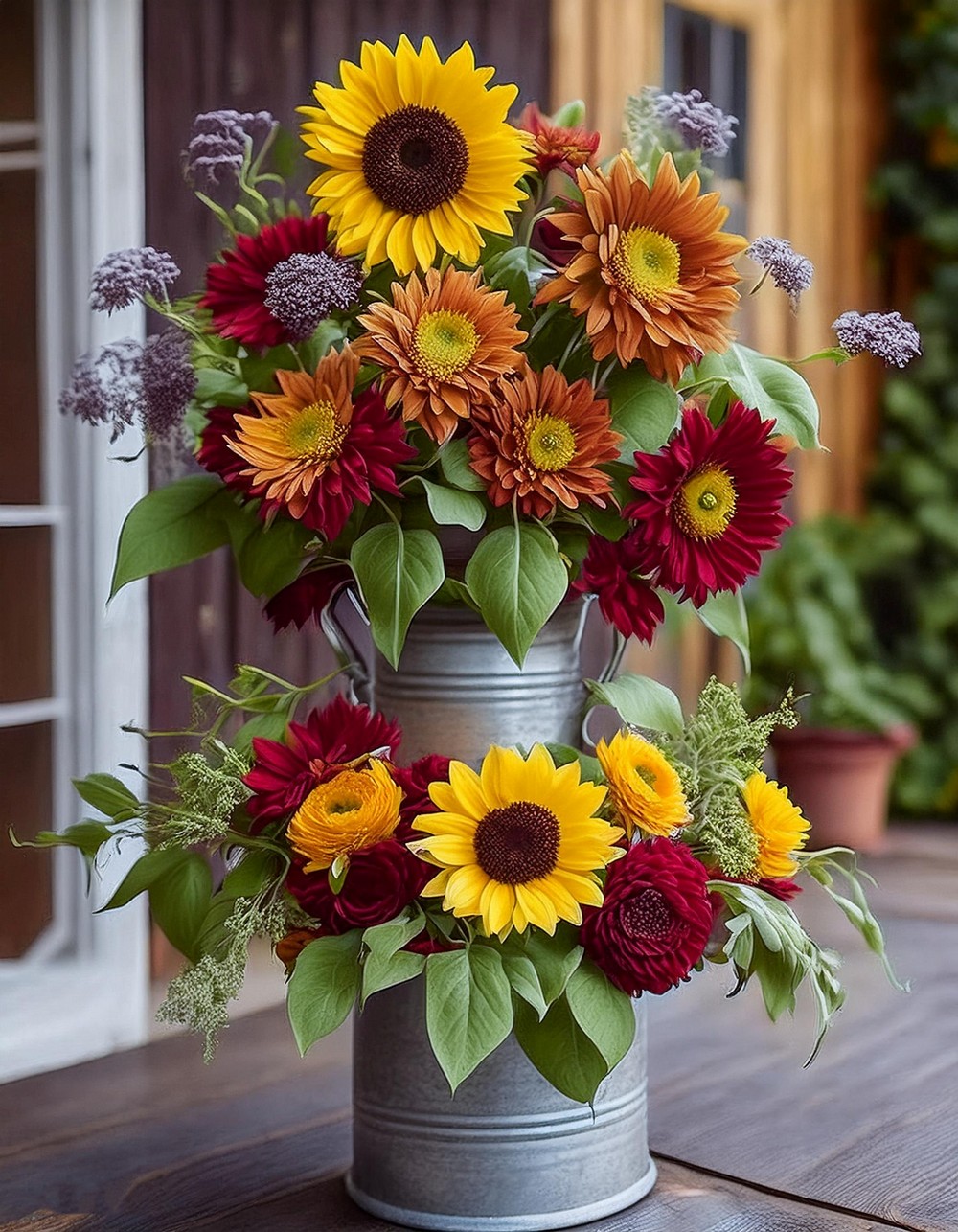 Colorful Flower Arrangements