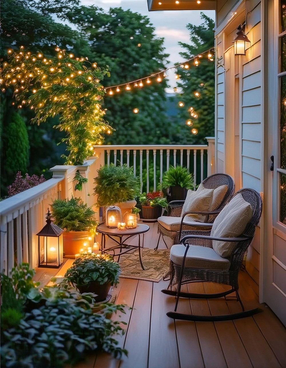 Create a Cozy Ambiance with String Lights