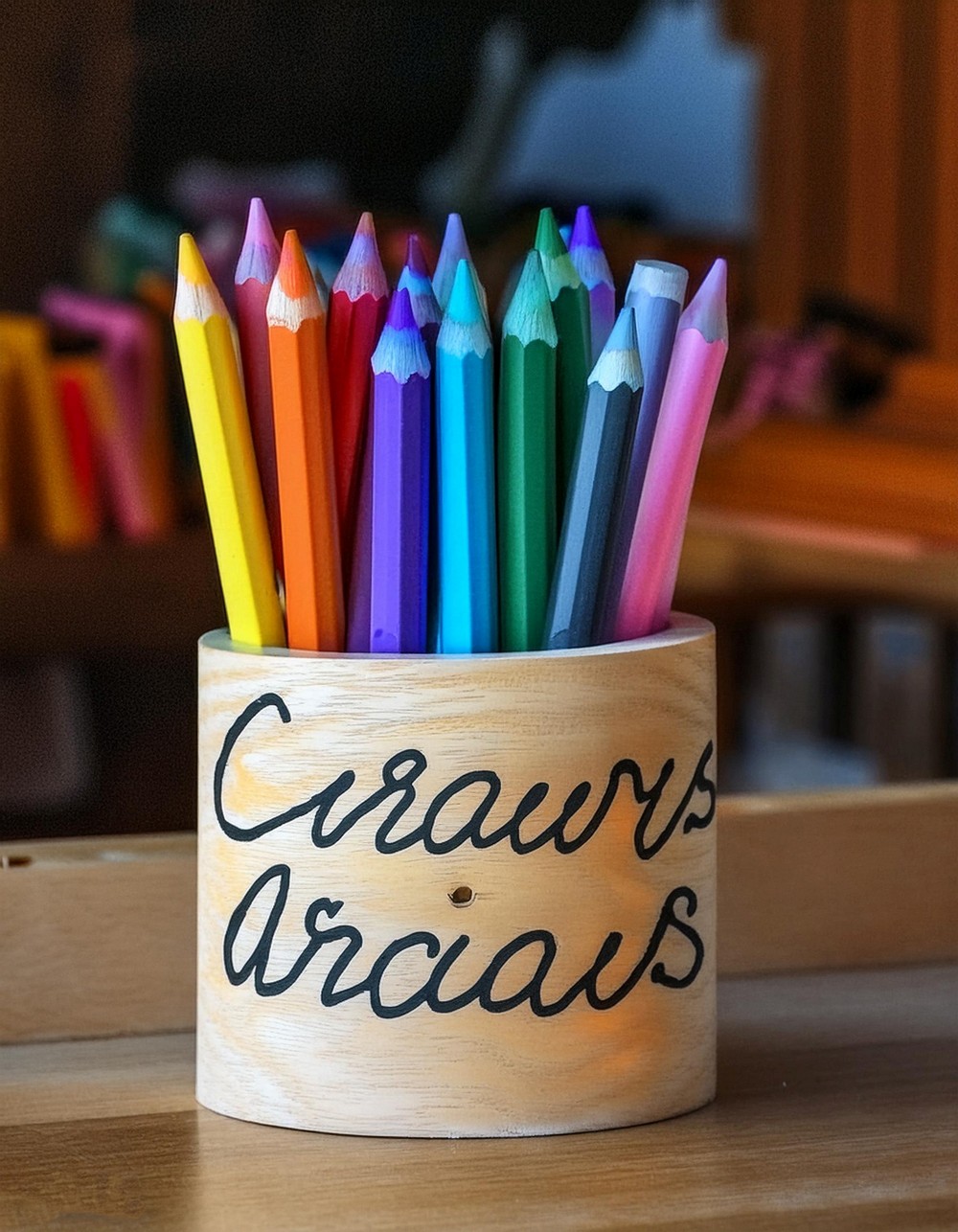 Create a Lasting Crayon Organizer for Your Kids