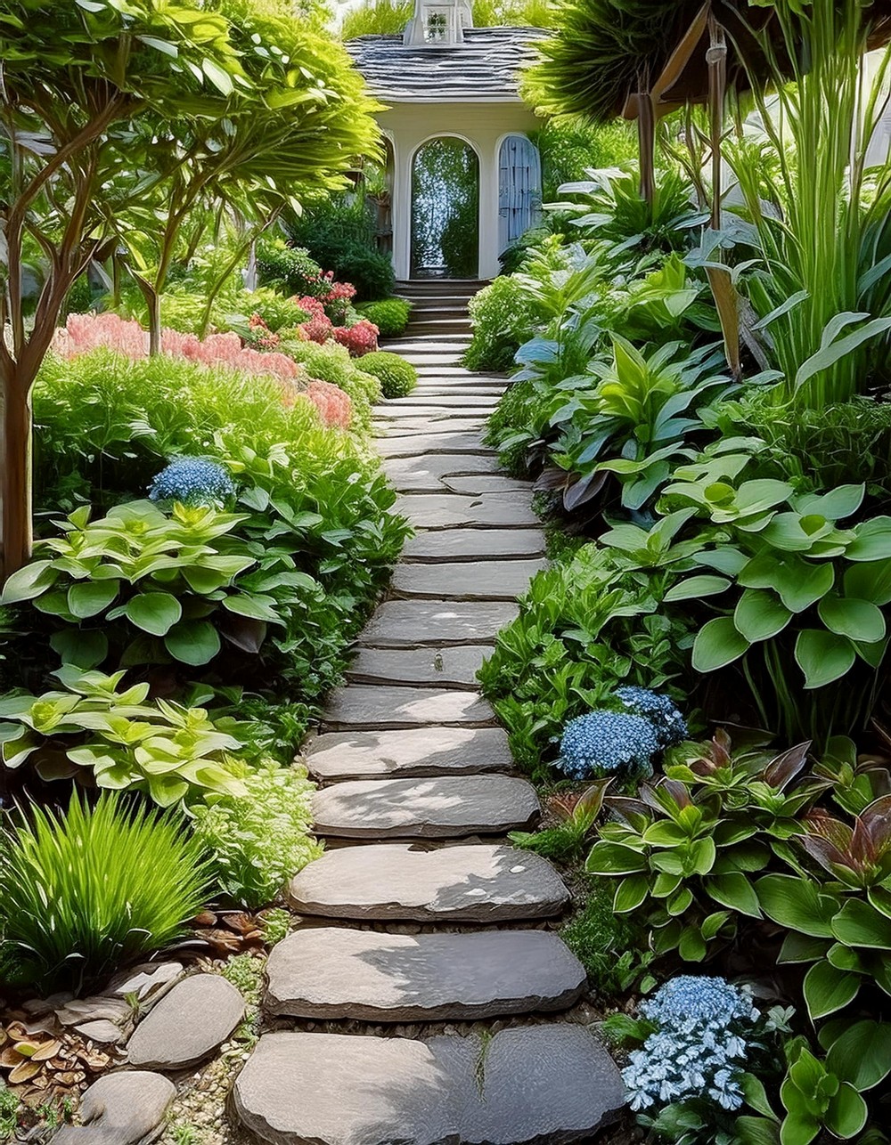 Create a Whimsical Pathway with Stepping Stones