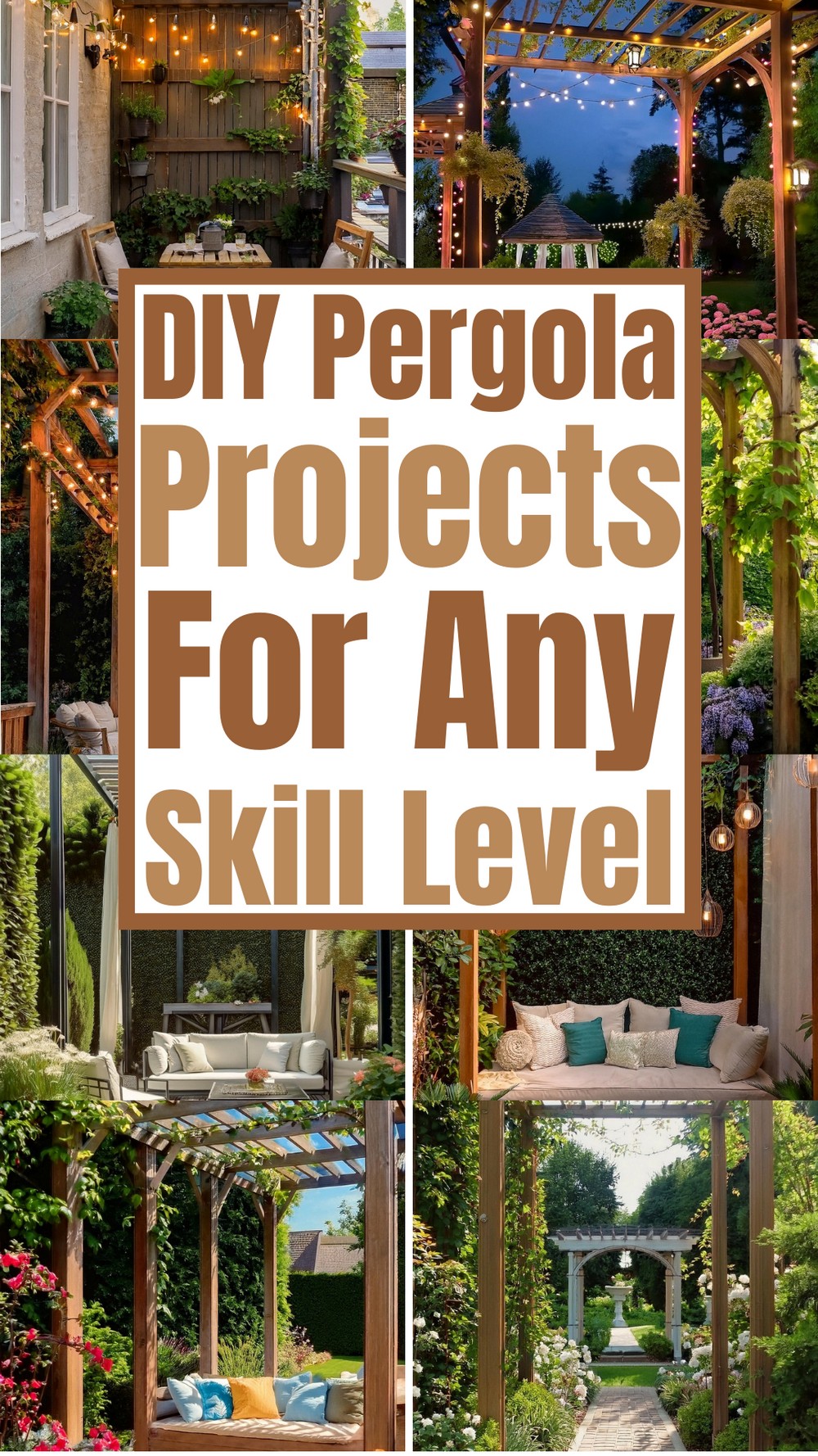 DIY Pergola Projects For Any Skill Level