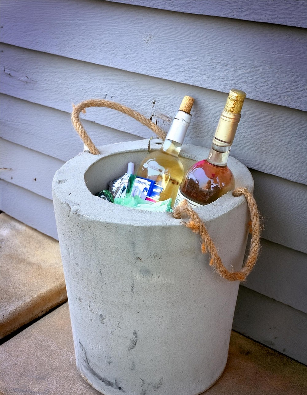 Enjoy Cold Drinks with a Cement Beverage Cooler