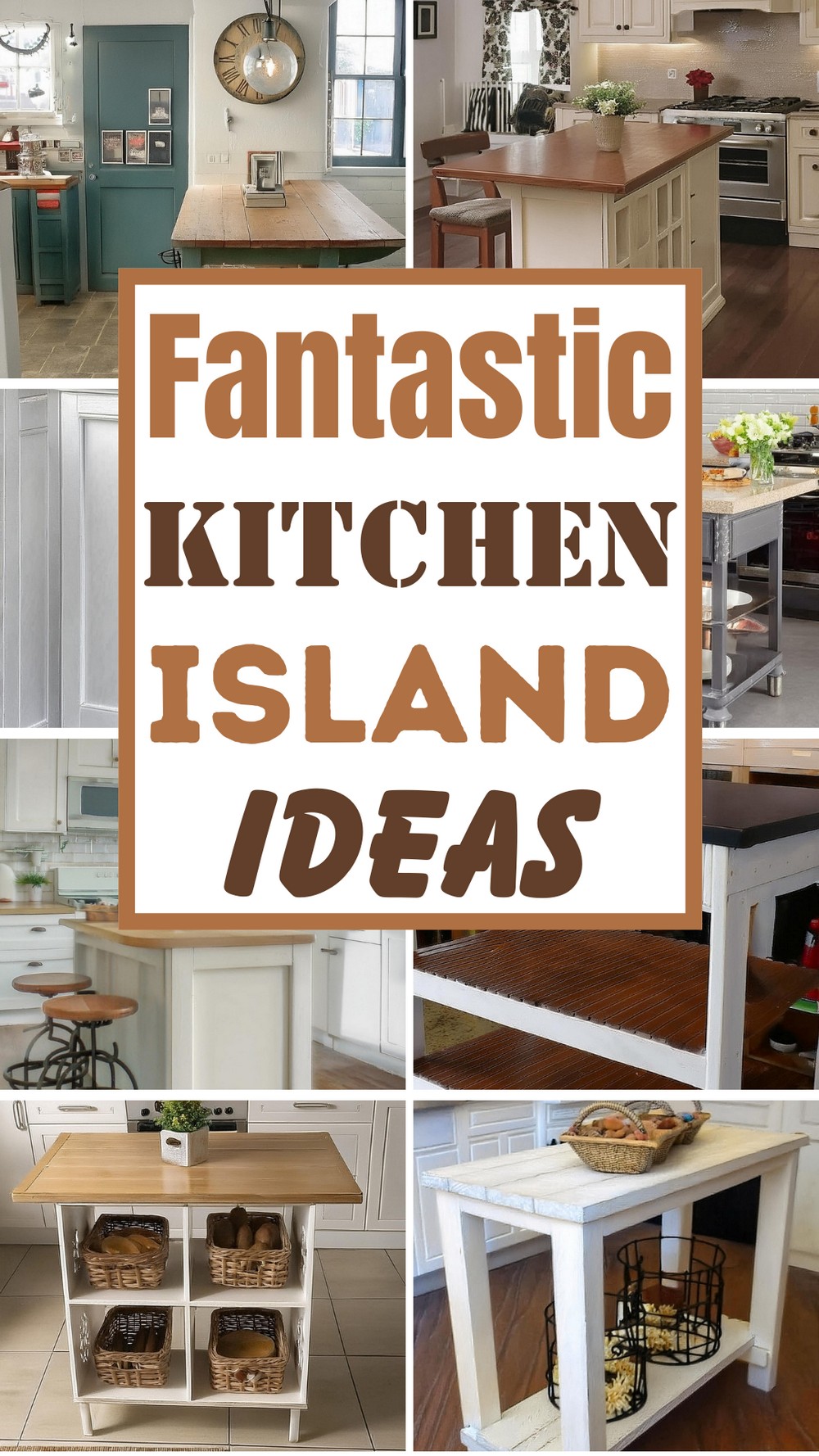 Fantastic DIY Kitchen Island Ideas