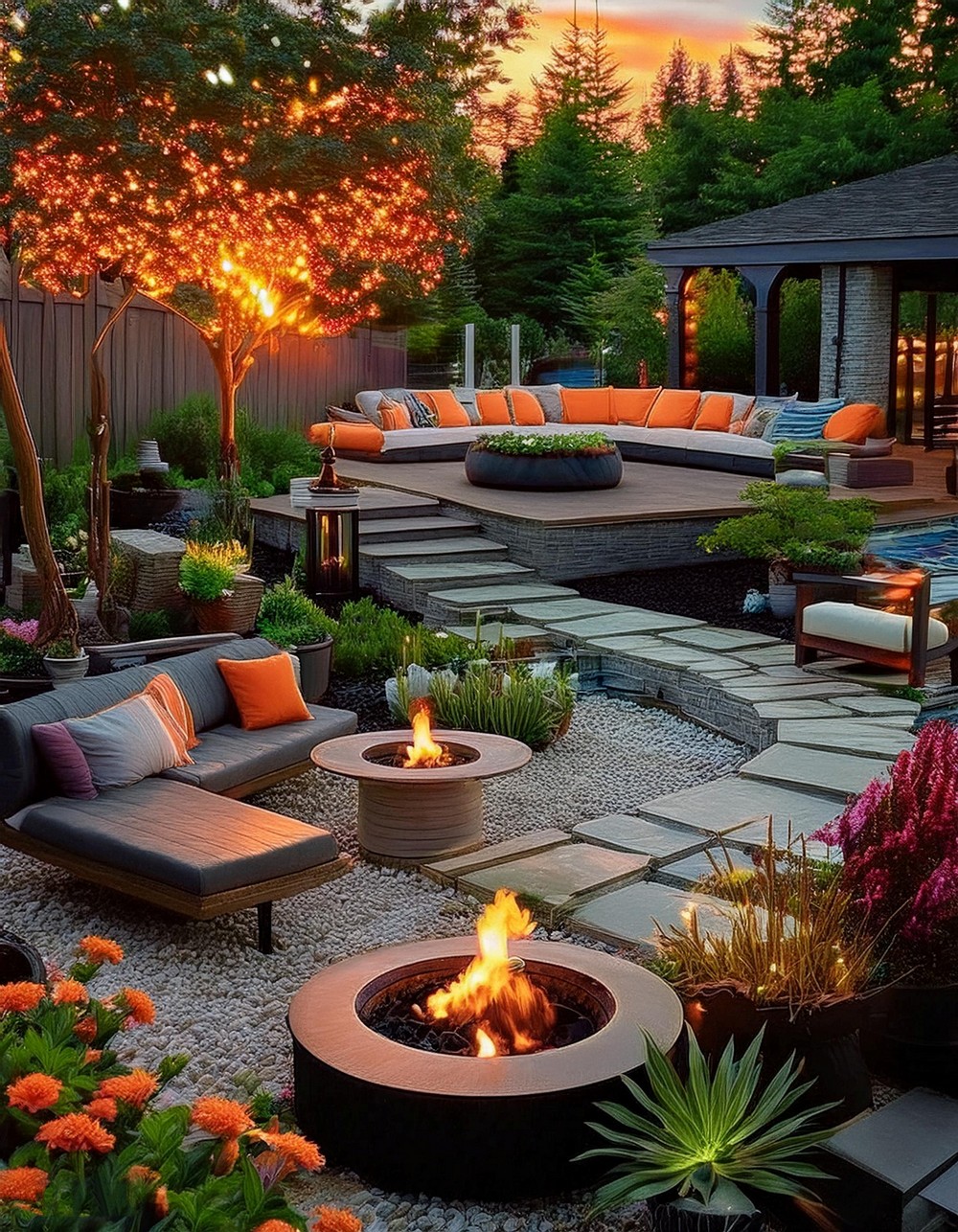 Fire Pits and Outdoor Fireplaces