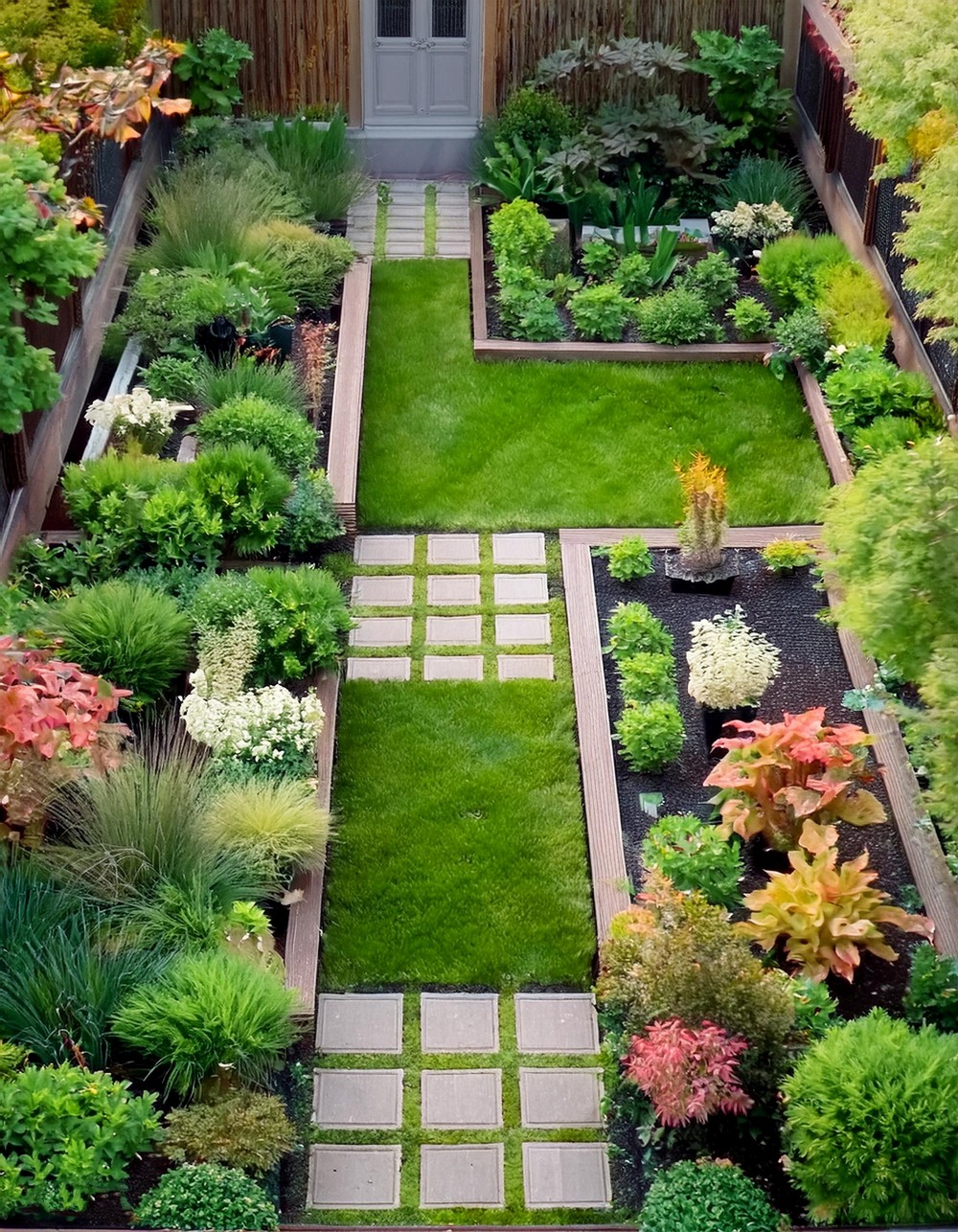 Geometric Garden Layouts