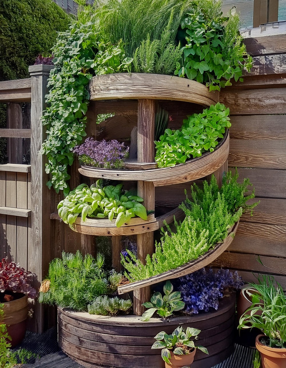 Herb Spiral Garden