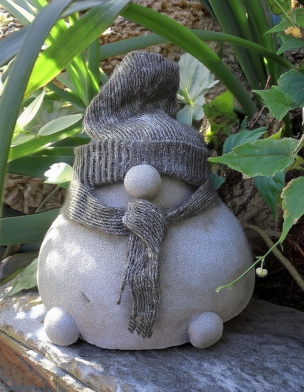 Make a Bold Statement with a Cement Gnome