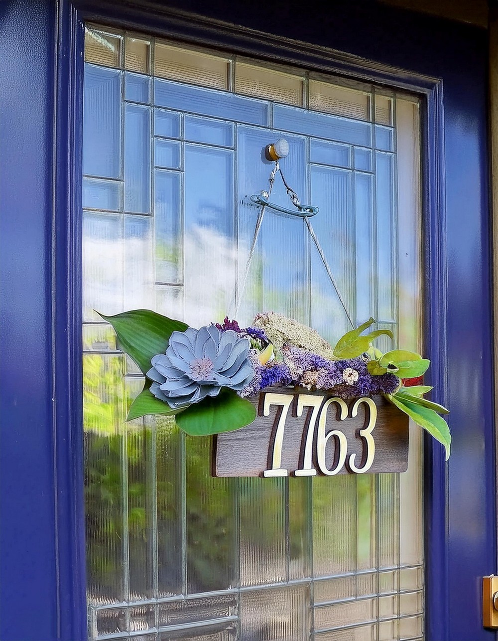 Make a Stylish and Versatile Address Planter for Your Porch