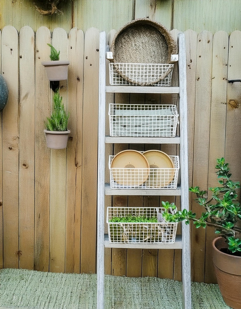 Maximize Your Outdoor Space with DIY Furniture and Ladders