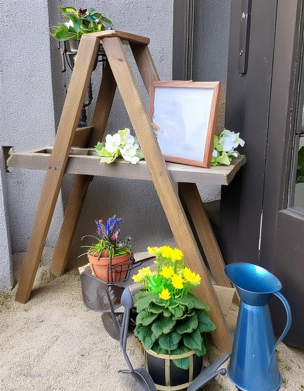 Maximize Your Storage Space Using Ladder Shelves