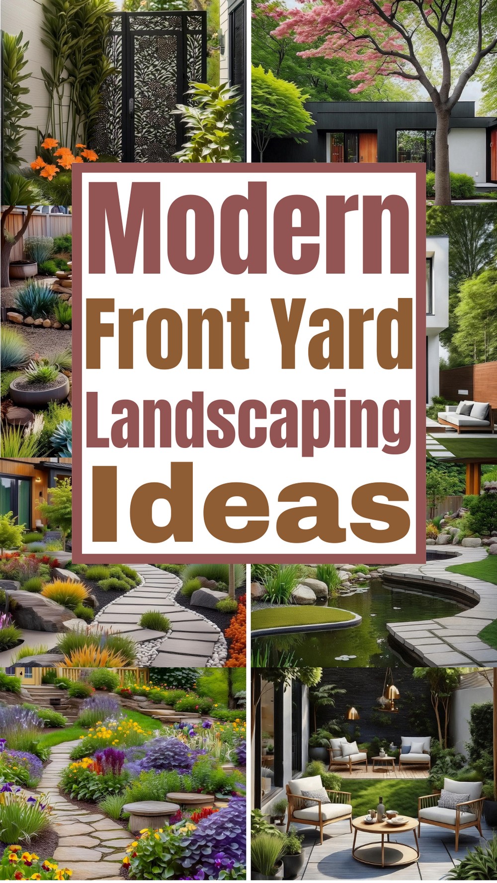 Modern Front Yard Landscaping Ideas