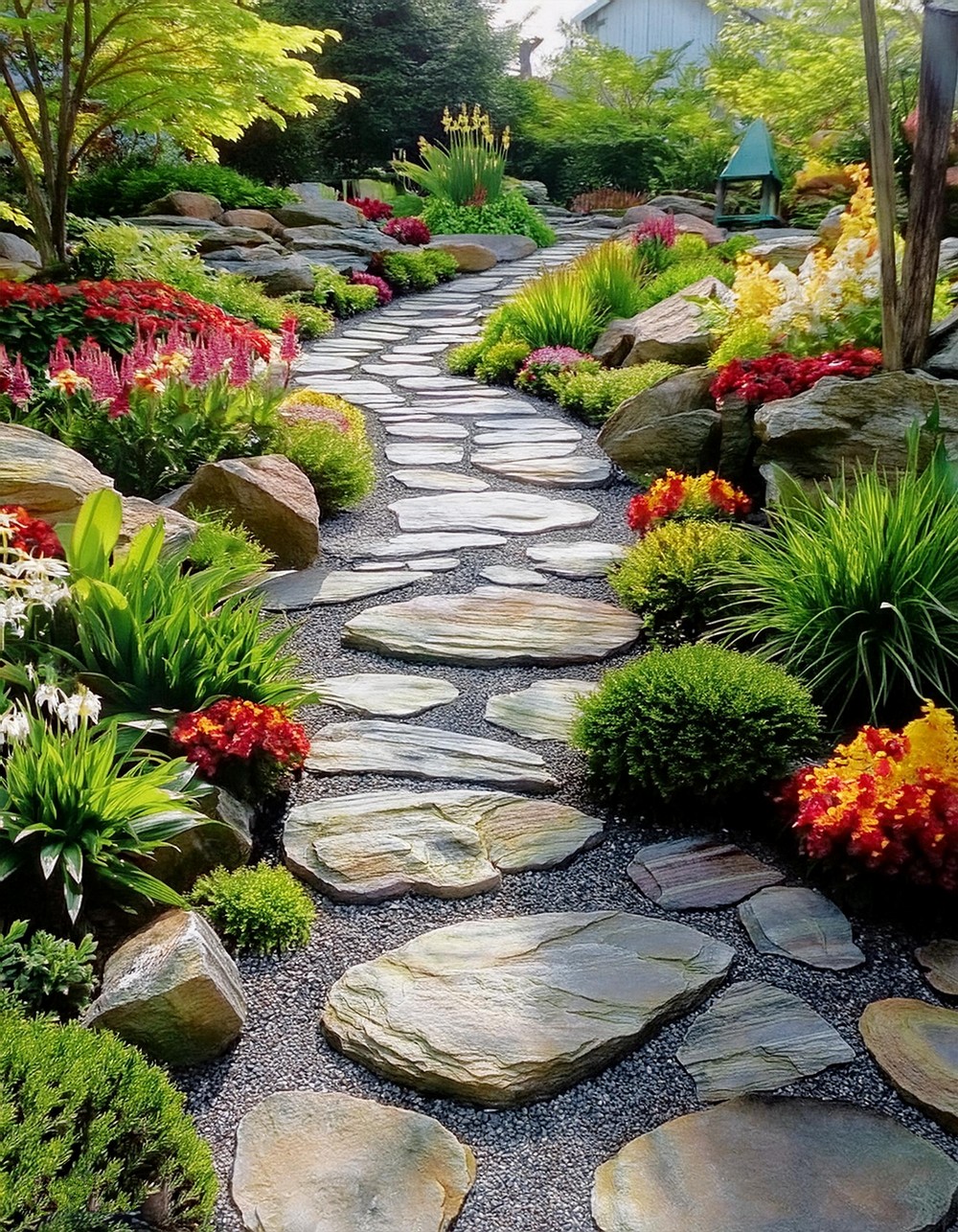 Natural Stone Pathways