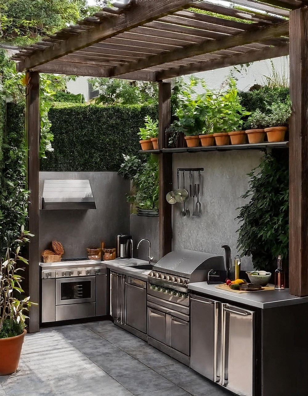 Outdoor Kitchen Spaces