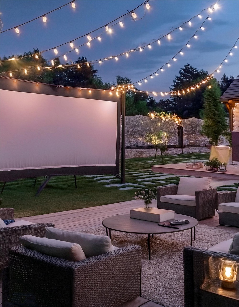 Outdoor Movie Screen