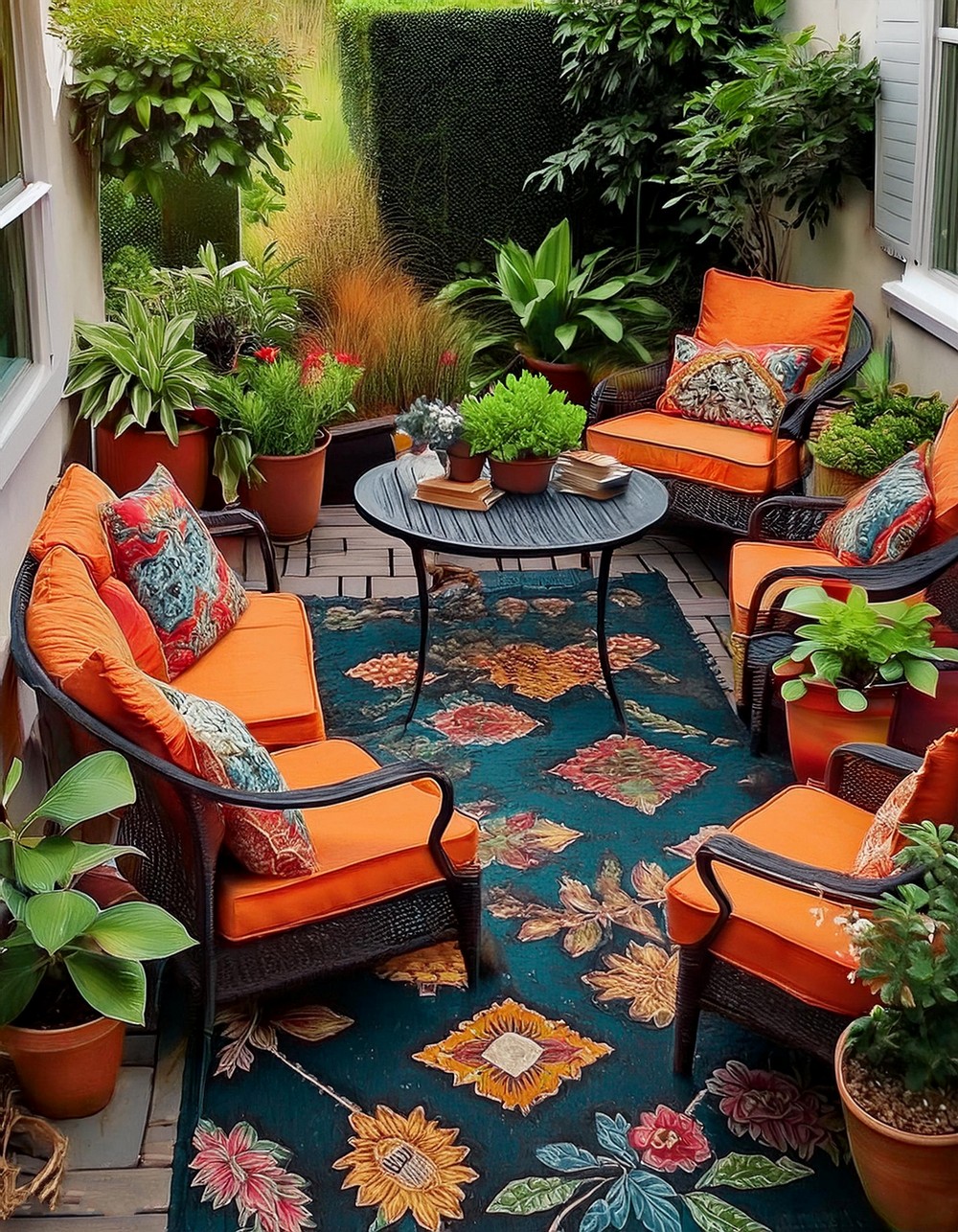 Outdoor Rugs for a Pop of Color