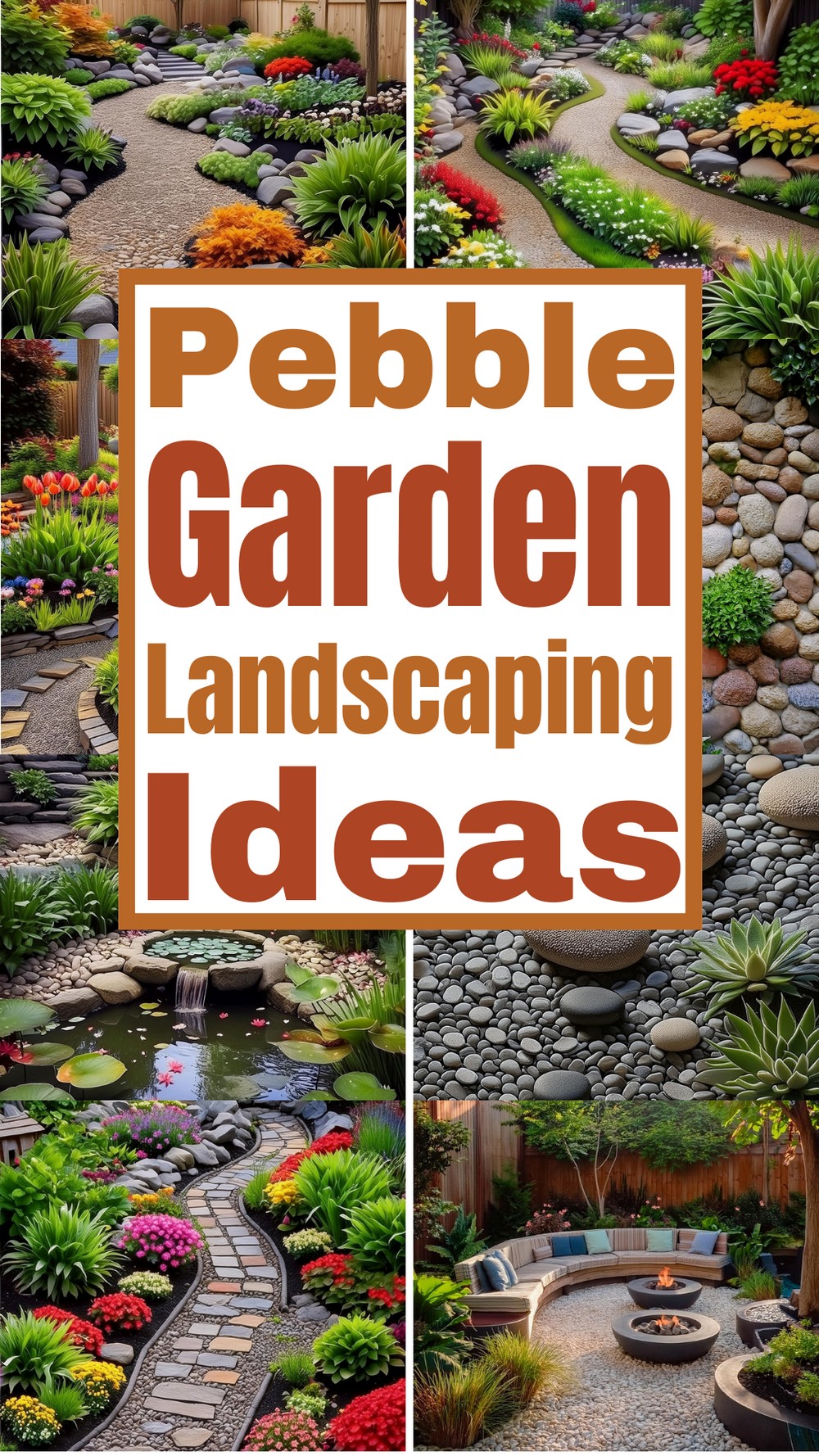 Pebble Garden Landscaping Ideas