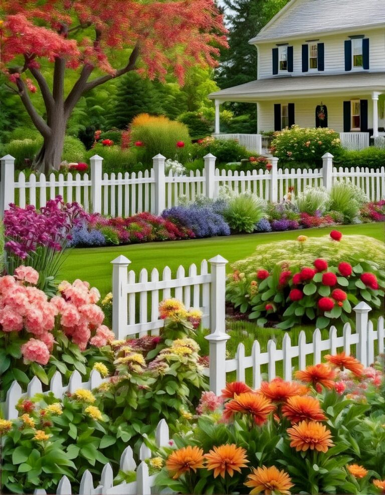 Picket Fence Bordering