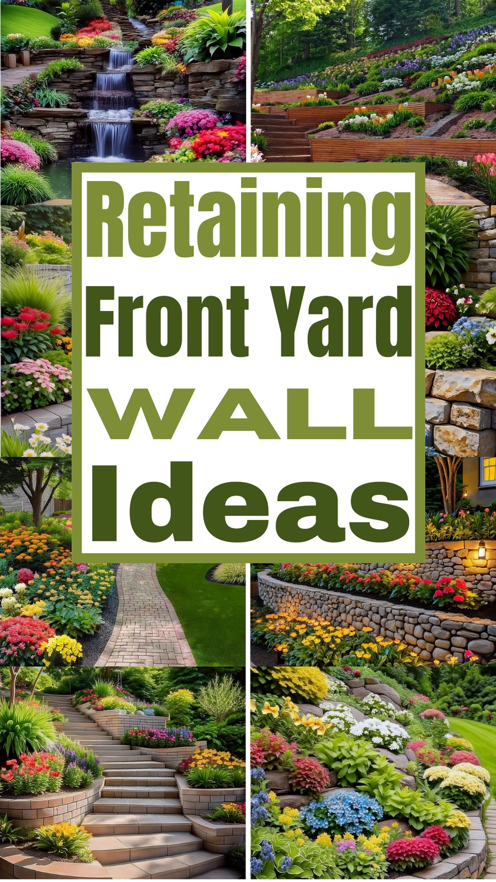 Retaining Wall Ideas For Front Yards