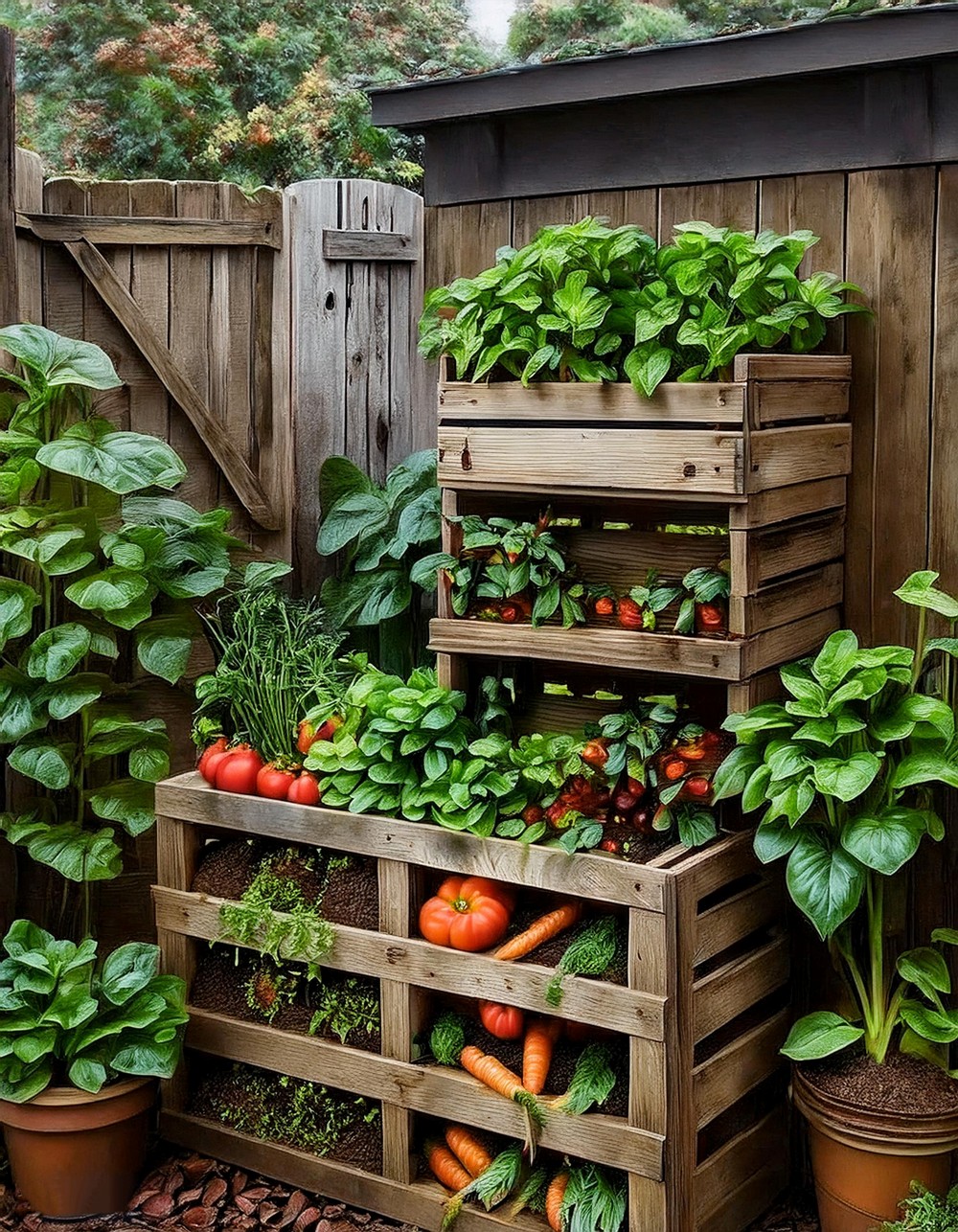 Simple Compost Bins