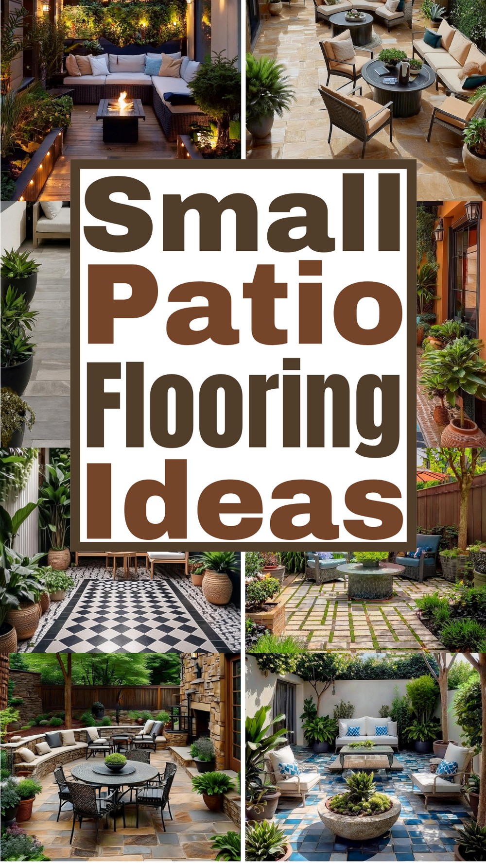 Small Patio Flooring Ideas