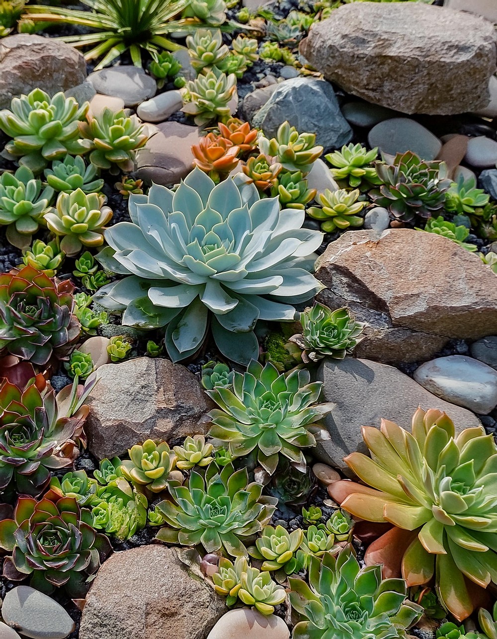 Succulent Rock Formations