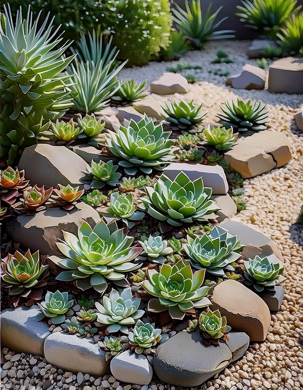 Succulent Rock Gardens