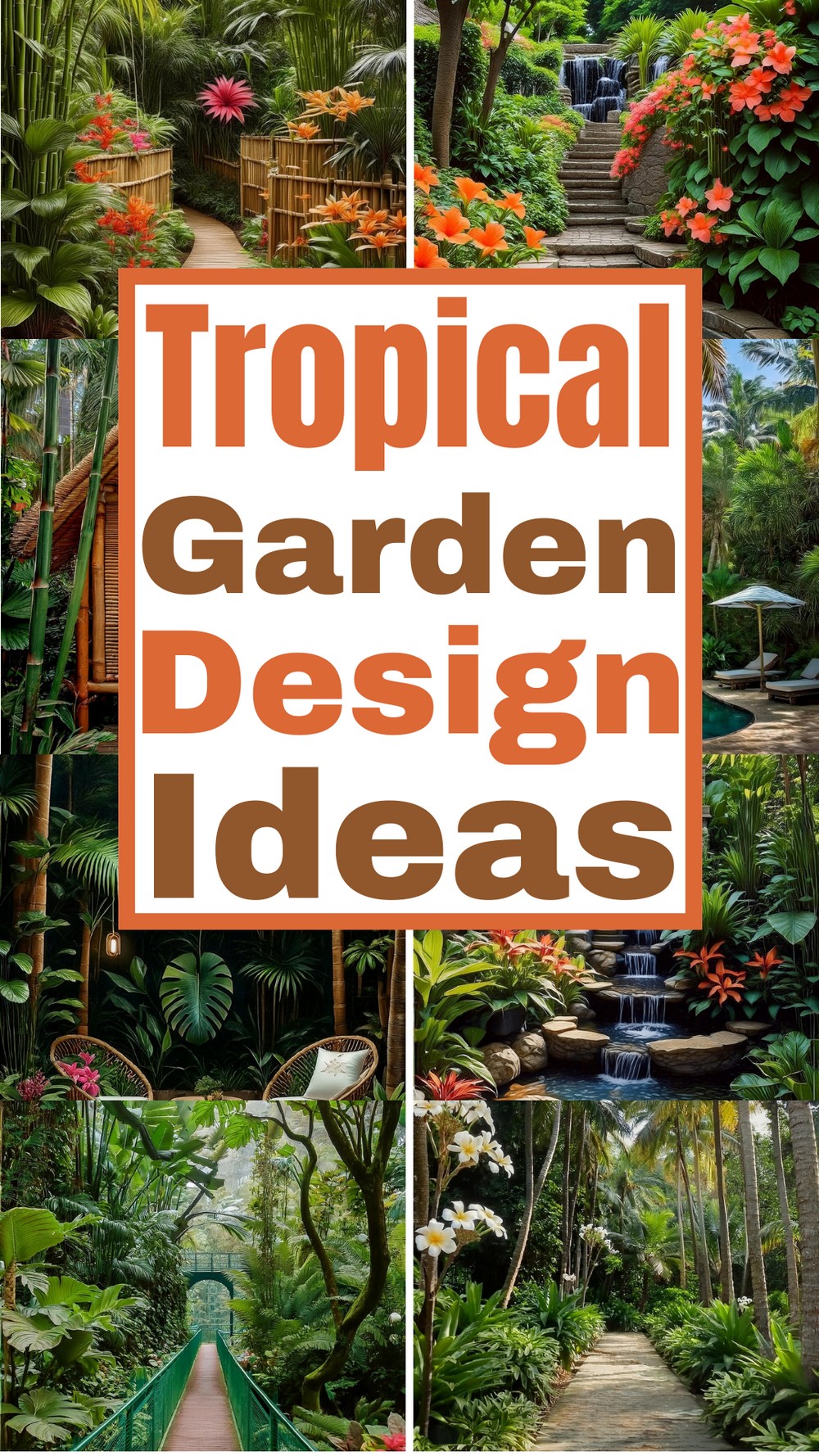 Tropical Garden Design Ideas