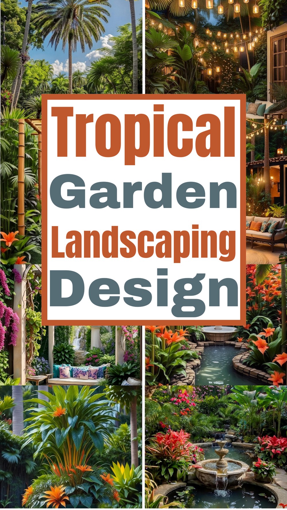 Tropical Garden Landscaping Ideas