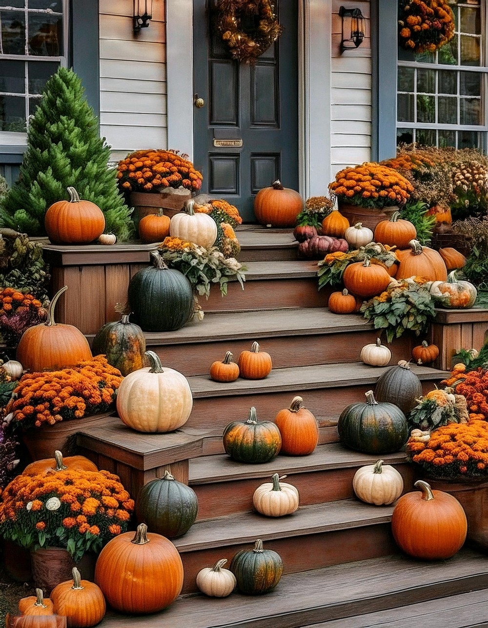 Use Decorative Pumpkins