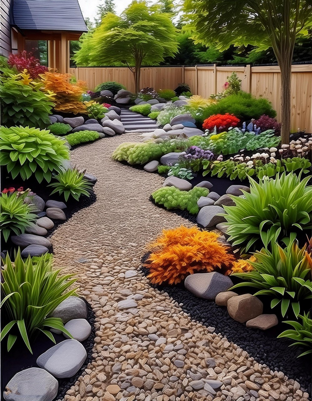 Use Pebbles for Ground Cover