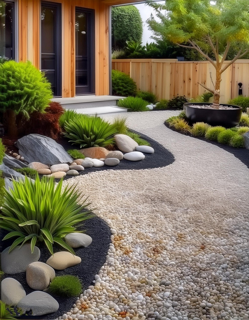 Using Gravel and Pebbles to Create a Low-Maintenance Yard