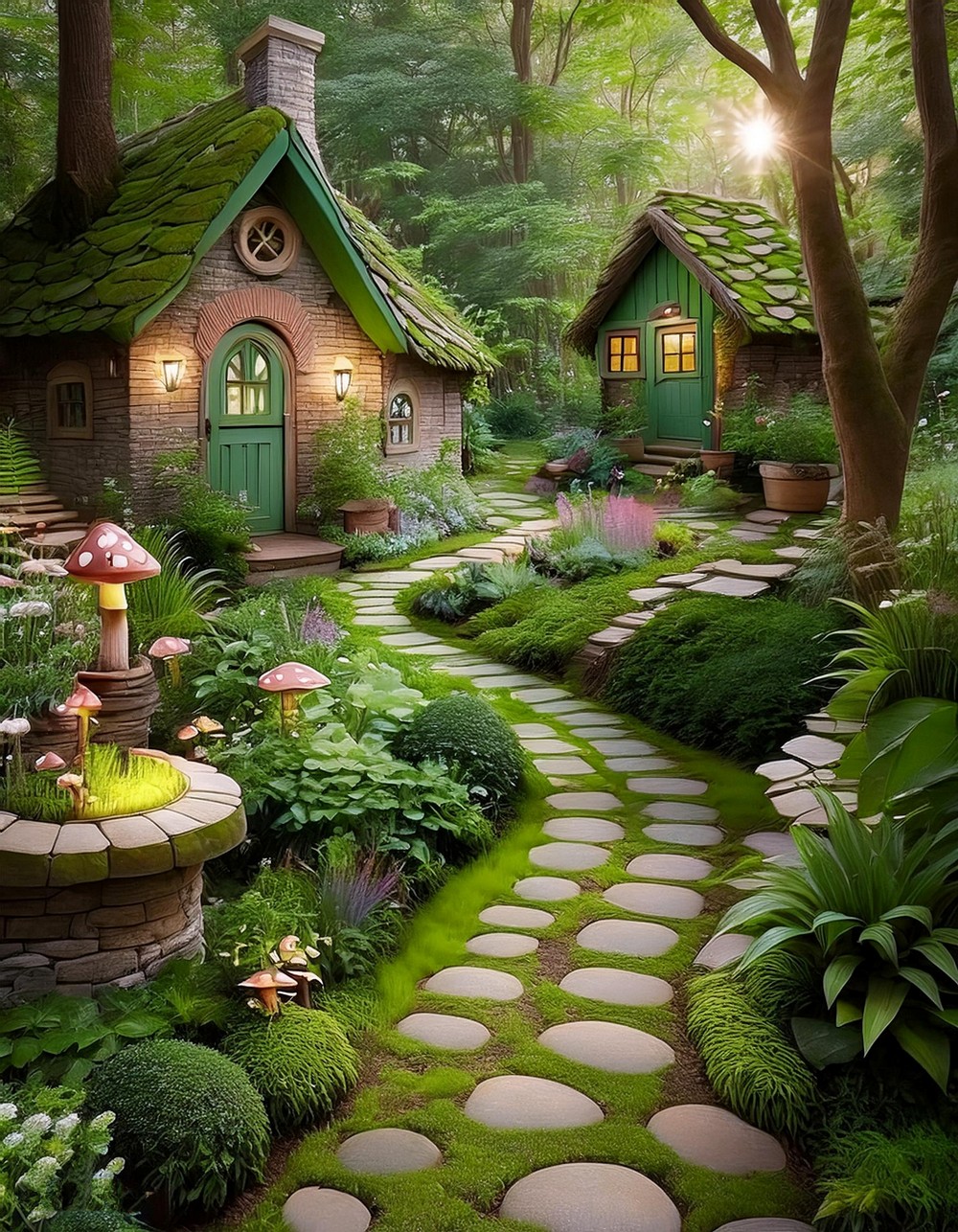 Whimsical Pathways and Walkways